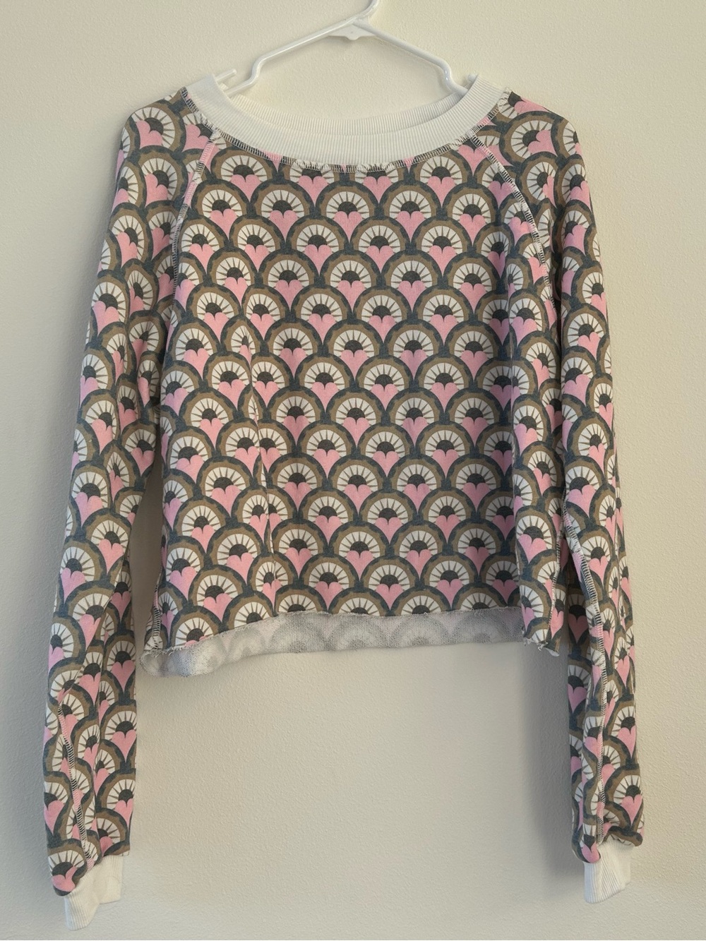 Wildfox Deco Hearts Monte Sweatshirt